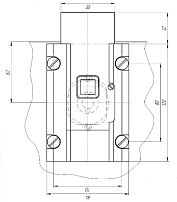 С-Пб Барьер-3СР односторон. Замок накладной (20) С-Пб Барьер-3СР односторон. Замок накладной (20)