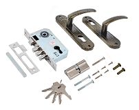 Д-град Зенит ЗВ7-60.1-02 бронза Замок врезной с/руч (15) Д-град Зенит ЗВ7-60.1-02 бронза Замок врезной с/руч (15)