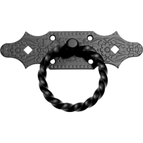 Домарт РК 80 мод.5 СУЗДАЛЬ (черная) Ручка-кольцо (10) Домарт РК 80 мод.5 СУЗДАЛЬ (черная) Ручка-кольцо (10)