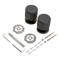 ALLUR ART COLLECTION "MAXIMA" BL (58150) матовый черный Комплект ручек (20) ALLUR ART COLLECTION "MAXIMA" BL (58150) матовый черный Комплект ручек (20)