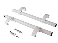 ЛДМ Ручка офисная АРД-02 (500 мм) 9016 белая Ручка-скоба (16)