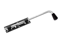 Засов Домарт с пружиной ЗСП-400 мод.4 цинк d-16мм (5) 