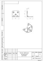 Уголок Кунгур крепежный 30х30*35*2,0 цинк (300,10!!!)