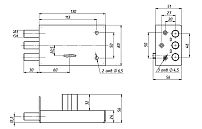 Сенат ЗНС-5 3кл Соболь 131 Замок накладной (10) Сенат ЗНС-5 3кл Соболь 131 Замок накладной (10)