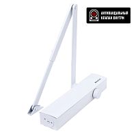 БУЛАТ Доводчик дверной PROFI ДД 813/6 С-W (45-150 кг) белый (10) 