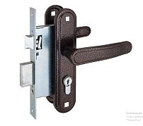 Омега Д-град ЗВ7.03 медь м/о 55 Замок врезной с/руч (10) Омега Д-град ЗВ7.03 медь м/о 55 Замок врезной с/руч (10)