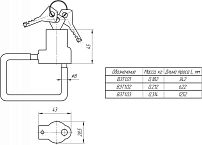 Д-град Зенит ВЗТ 1.01 (342 мм) Замок велосипедный тросовый (30)
