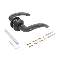 АЛЛЮР АРТ "ФОСТЕР" BL (16150) матовый черный С НАКЛАДКОЙ Комплект ручек (20) АЛЛЮР АРТ "ФОСТЕР" BL (16150) матовый черный С НАКЛАДКОЙ Комплект ручек (20)