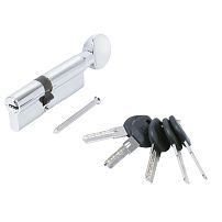 АЛЛЮР HD FG 90-5К CP (40x50G) хром перф.кл/верт Цилиндровый механизм (50,10)