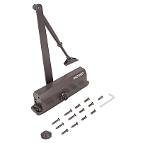 NOTEDO Доводчик дверной DC-150 легкий характер BROWN до 160 кг коричневый (10) NOTEDO Доводчик дверной DC-150 легкий характер BROWN до 160 кг коричневый (10)