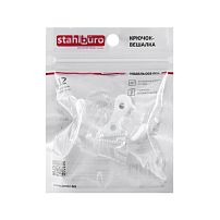 StahlBuro 002 WW белый ЕВРОПАКЕТ крючок-вешалка (360,60) StahlBuro 002 WW белый ЕВРОПАКЕТ крючок-вешалка (360,60)