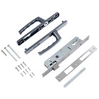 БУЛАТ ЗВ4-1.20.01.7016 антрацит БЕЗ МЦ Замок для КАЛИТКИ врезной с ручкой БУЛАТ ЗВ4-1.20.01.7016 антрацит БЕЗ МЦ Замок для КАЛИТКИ врезной с ручкой