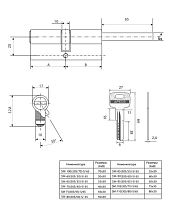Апекс SM-105(30S/75)-S/65-NI перф. кл/шток. никель Цилиндровый механизм (50,10) Апекс SM-105(30S/75)-S/65-NI перф. кл/шток. никель Цилиндровый механизм (50,10)
