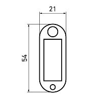 Бирка для ключей АЛЛЮР пластиковая (10000,500,50!!!) Бирка для ключей АЛЛЮР пластиковая (10000,500,50!!!)