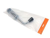 Засов Домарт пружинный (110) 220мм мод.2 цинк d-13мм (10) Засов Домарт пружинный (110) 220мм мод.2 цинк d-13мм (10)