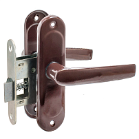 Птимаш ЗЩ1.45 коричневая Защелка дверная (20) Птимаш ЗЩ1.45 коричневая Защелка дверная (20)