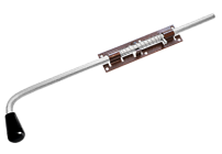 Засов Домарт с пружиной ЗСП-600 мод.2 медь антик. d-16мм (5)