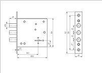 Д-град Зенит ЗВ 8.009 3 кл. Замок врезной б/руч. (20) Д-град Зенит ЗВ 8.009 3 кл. Замок врезной б/руч. (20)