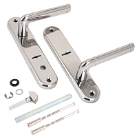 Рязань РФ 72-022 черн.жемчуг левая 70142 для ЗВ 9-6КЗ/9-6КТЗ Комплект ручек (20) 