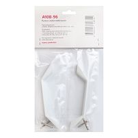 StahlBuro A108-96 2шт., WW белый . Ручка-скоба мебельная (20, 200) StahlBuro A108-96 2шт., WW белый . Ручка-скоба мебельная (20, 200)