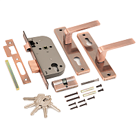 АЛЛЮР 126/1 AC ст.медь Замок врезной с/руч  (12)
