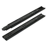 StahlBuro направляющие шариковые с доводчиком (2 шт.) 45-400 /16"/ черный (20) StahlBuro направляющие шариковые с доводчиком (2 шт.) 45-400 /16"/ черный (20)