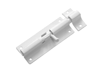 Домарт Шпингалет ШП-80 белый (50) 