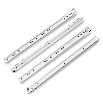 StahlBuro направляющие роликовые (2шт.) 400/0,8 мм белый (25)