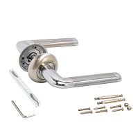 СТАНДАРТ 28 SN/CP мат.никель/хром (B2B) квадрат 105 мм Комплект ручек (40) СТАНДАРТ 28 SN/CP мат.никель/хром (B2B) квадрат 105 мм Комплект ручек (40)