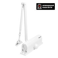 БУЛАТ Доводчик дверной ULTIMATE (УЛЬТИМЕЙТ) ДД-150 A-W (80-160 кг) белый, морозостойкий(10)