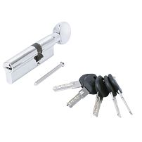 АЛЛЮР HD FG 90-5К CP[30Gx10x50] (35Gx55) хром перф.кл/верт БЛИСТЕР Цилиндровый механизм (60,50,10)