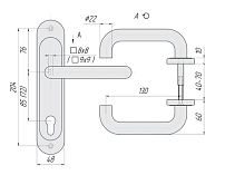 Крит Р85-5858У-Чш 8*8мм д/проптивопож. черная арт.00351 Комплект ручек на планке (20) Крит Р85-5858У-Чш 8*8мм д/проптивопож. черная арт.00351 Комплект ручек на планке (20)