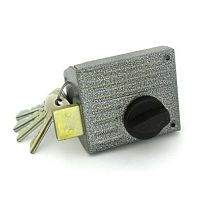 Д-град Зенит ЗН1-2.1 серебро Замок накладной (16) Д-град Зенит ЗН1-2.1 серебро Замок накладной (16)