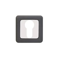 Накладка для ц/м АЛЛЮР АРТ ET-S1 MBN/CP(4242) графит/хром (100,10)