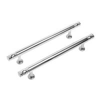 StahlBuro AP2311-128 2шт., CP хром. Ручка-скоба мебельная (15, 150) StahlBuro AP2311-128 2шт., CP хром. Ручка-скоба мебельная (15, 150)