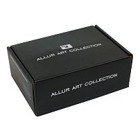 АЛЛЮР АРТ "ВЕНСАН" MBN (2640) графит Комплект ручек (20)