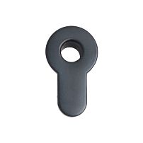 БУЛАТ АД 01.02 матовый черный Вставка (адаптер) под шток цилиндра (50,500)