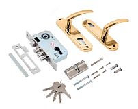 Д-град Зенит ЗВ7-60.1-02 золото-лак Замок врезной с/руч (15) Д-град Зенит ЗВ7-60.1-02 золото-лак Замок врезной с/руч (15)