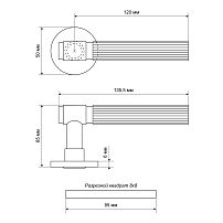 ALLUR ART COLLECTION "ESTETA" BLACK (53150) мат.черный Комплект ручек (20)