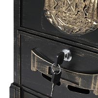 Ящик почтовый АЛЛЮР №4010В старая бронза (5)