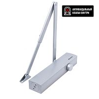 БУЛАТ Доводчик дверной PROFI (ПРОФИ) ДД 813/6 С-S (45-150 кг) серебро (10) 