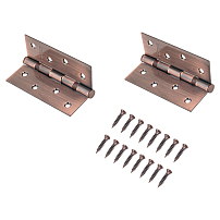 АЛЛЮР 2043 (101х76) 2BB-FHP AC 2 подш. ст.медь Петля дверная 2 шт (50,10) АЛЛЮР 2043 (101х76) 2BB-FHP AC 2 подш. ст.медь Петля дверная 2 шт (50,10)