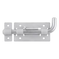 Засов Киров Секрет ЗД-03 серый металлик круглый Г-образный (20)