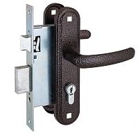 Омега Д-град ЗВ7.02 медь м/о 55 Замок врезной с/руч (10)