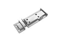 Засов Домарт накладной ЗН -175 серый металлик (10) Засов Домарт накладной ЗН -175 серый металлик (10)