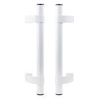 БУЛАТ РС-02.400.9016 белый, регулируемая, ручка скоба для алюм. и ПВХ дверей,(АРД-02)(16)