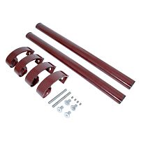 БУЛАТ РС-03.500.8017 коричневый, регулируемая, ручка скоба для аллюм. и ПВХ дверей,(АРД-03)(16) БУЛАТ РС-03.500.8017 коричневый, регулируемая, ручка скоба для аллюм. и ПВХ дверей,(АРД-03)(16)