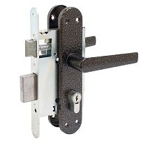 Птимаш ЗВ4-3.08 бронза ШУРУП Замок врезной с/руч (10)