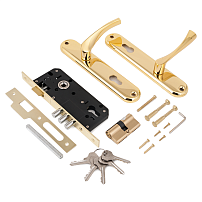 Апекс 2223/60-G золото м/о 85 Замок врезной с/руч (10) Апекс 2223/60-G золото м/о 85 Замок врезной с/руч (10)