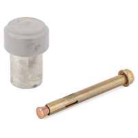 Крит УД-П 60/40 Цн цинк арт.05029 Ограничитель дверной (50)